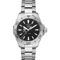 Boston College Men's TAG Heuer Steel Aquaracer with Black Dial - Image 2