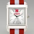Nebraska Collegiate Watch with NATO Strap for Men - Image 1