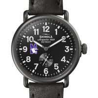 Northwestern Shinola Watch, The Runwell 41mm Black Dial