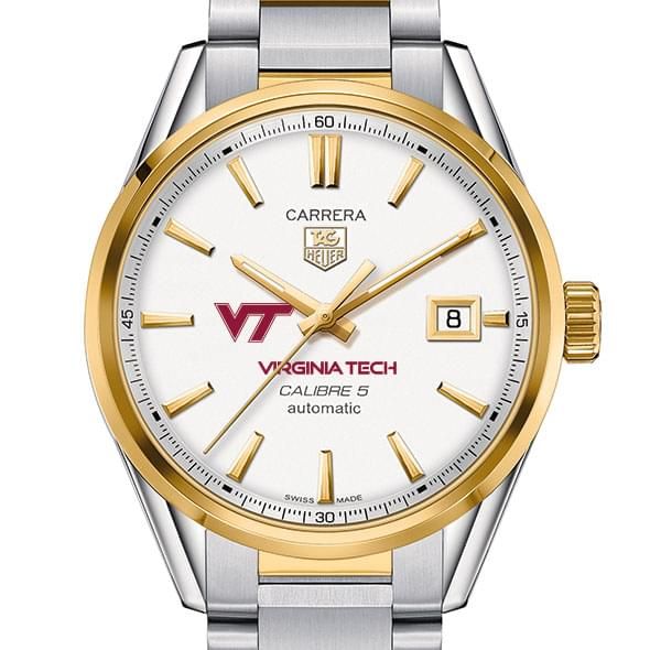 Virginia Tech Men's TAG Heuer Two-Tone Carrera with Bracelet