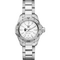 Ole Miss Women's TAG Heuer Steel Aquaracer with Silver Dial - Image 2