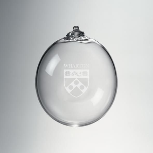 Wharton Glass Ornament by Simon Pearce - Image 1