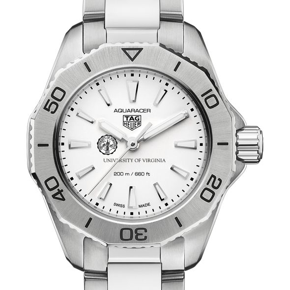 UVA Women's TAG Heuer Steel Aquaracer with Silver Dial
