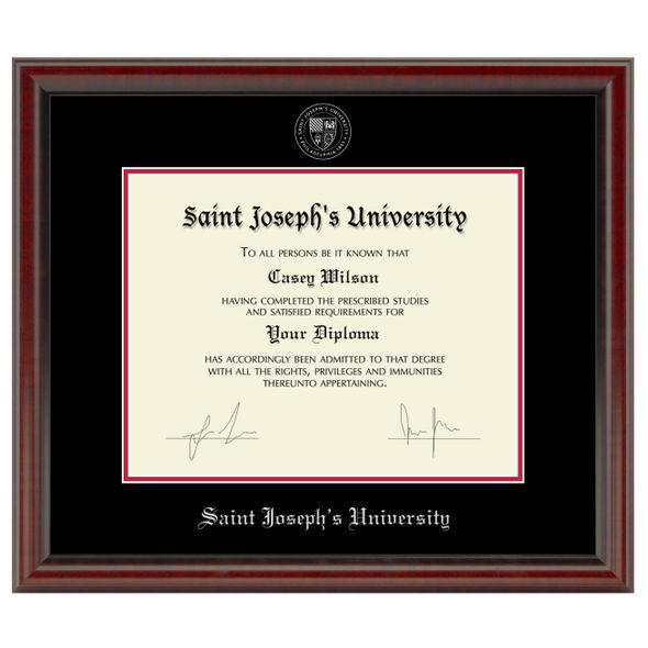 Saint Joseph's Diploma Frame, the Fidelitas - Image 1