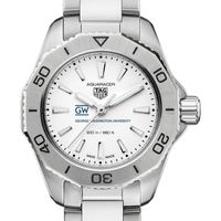 George Washington Women's TAG Heuer Steel Aquaracer with Silver Dial
