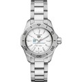 George Washington Women's TAG Heuer Steel Aquaracer with Silver Dial - Image 2