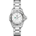 Tulane Women's TAG Heuer Steel Aquaracer with Silver Dial - Image 2
