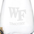 Wake Forest Stemless Wine Glasses - Set of 4 - Image 3