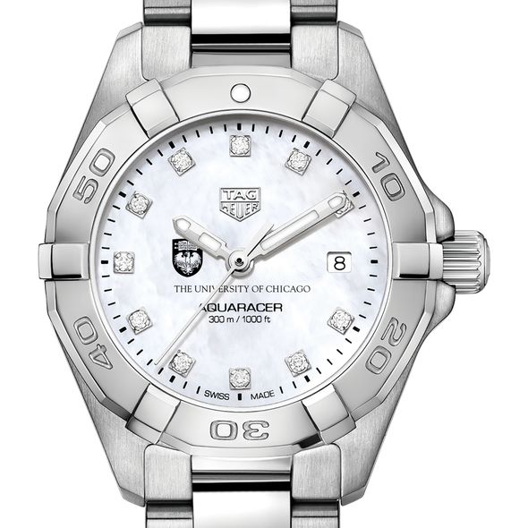 Chicago Women's TAG Heuer Steel Aquaracer with MOP Diamond Dial