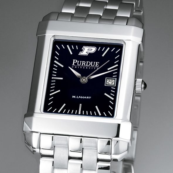 Purdue University Men's Black Quad with Bracelet