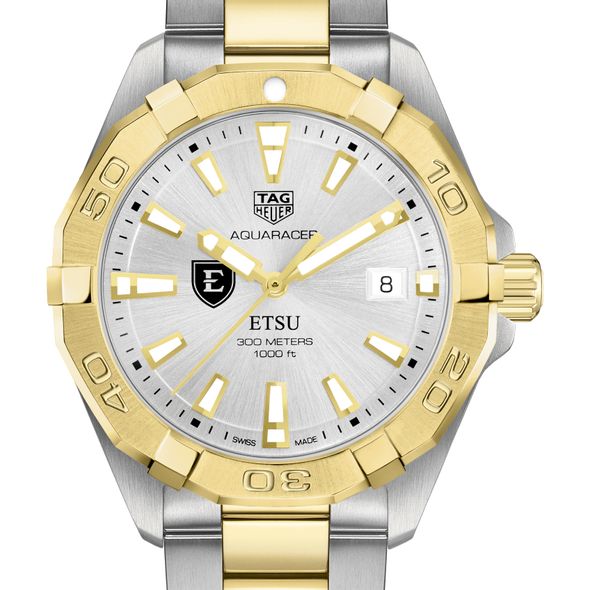 East Tennessee State University Men's TAG Heuer Two-Tone Aquaracer