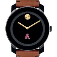 Arizona State Men's Movado BOLD with Brown Leather Strap