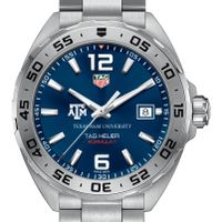 Texas A&M Men's TAG Heuer Formula 1 with Blue Dial