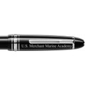 USMMA Montblanc Meisterstück LeGrand Ballpoint Pen in Platinum - Image 2
