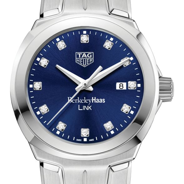 Berkeley Haas Women's TAG Heuer Link with Blue Diamond Dial