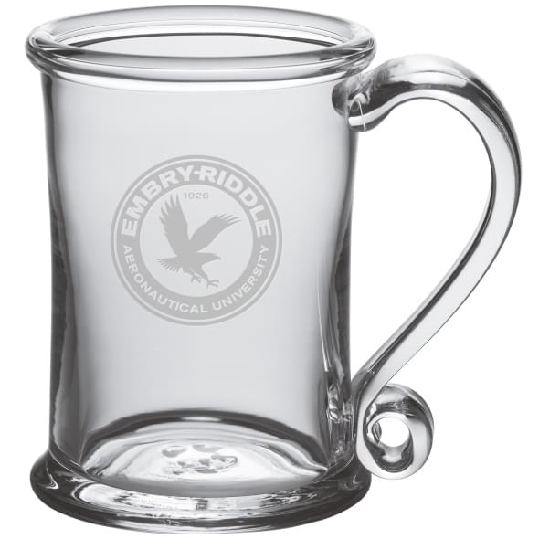 Embry-Riddle Glass Tankard by Simon Pearce