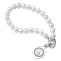 Merchant Marine Academy Pearl Bracelet with Sterling Silver Charm - Image 1
