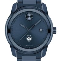 University of Connecticut Men's Movado BOLD Blue Ion with Date Window