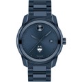 University of Connecticut Men's Movado BOLD Blue Ion with Date Window - Image 2