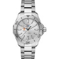 Texas Longhorns Men's TAG Heuer Steel Aquaracer with Silver Dial - Image 2