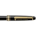 click to view University of Virginia Montblanc Meisterstück Classique Rollerball Pen in Gold - Image 2