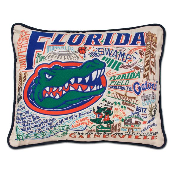 Florida Gators Embroidered Pillow - Image 1