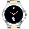 Oklahoma Men's Movado Collection Two-Tone Watch with Black Dial - Image 1