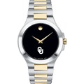 Oklahoma Men's Movado Collection Two-Tone Watch with Black Dial - Image 2