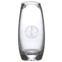 NC State Glass Addison Vase by Simon Pearce