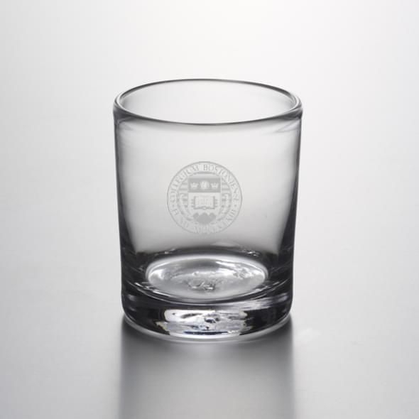 Boston College Double Old Fashioned Glass by Simon Pearce - Image 1