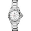 Saint Joseph's Women's TAG Heuer Steel Aquaracer with Silver Dial - Image 2