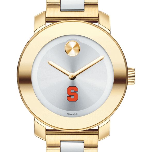 Syracuse University Women's Movado Two-Tone Bold
