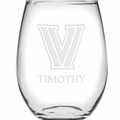 Villanova Stemless Wine Glasses Made in the USA - Set of 2 - Image 2