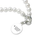 Columbia Business Pearl Bracelet with Sterling Silver Charm - Image 2