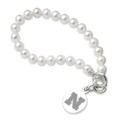 Nebraska Pearl Bracelet with Sterling Silver Charm - Image 1