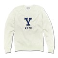 Yale Class of 2023 Ivory and Navy Blue Sweater by M.LaHart - Image 1