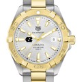 click to view University of North Carolina Men's TAG Heuer Two-Tone Aquaracer - Image 1