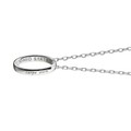 Ohio State Monica Rich Kosann "Carpe Diem" Poesy Ring Necklace in Silver - Image 3