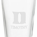 Duke University 16 oz Pint Glass- Set of 4 - Image 3