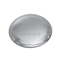 Marist Glass Dome Paperweight by Simon Pearce