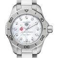 Ohio State Women's TAG Heuer Steel Aquaracer with Diamond Dial - Image 1