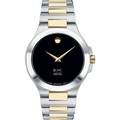 UNC Kenan-Flagler Men's Movado Collection Two-Tone Watch with Black Dial - Image 2