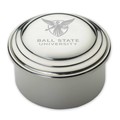 Ball State Pewter Keepsake Box - Image 1