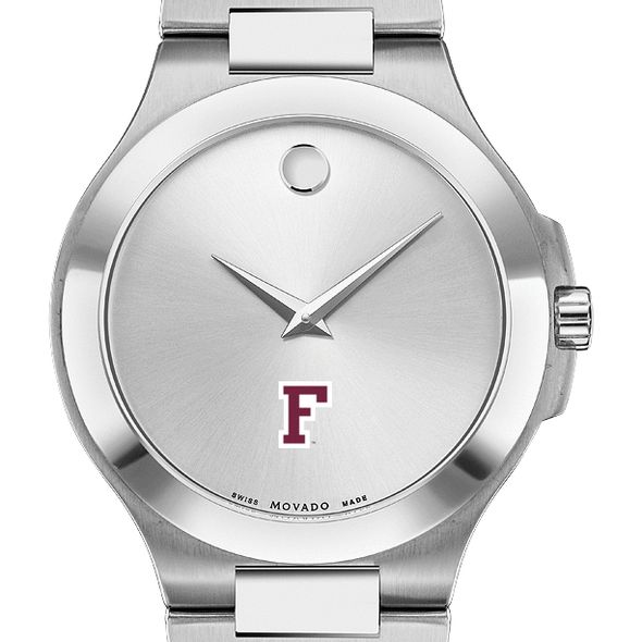 Fordham Men's Movado Collection Stainless Steel Watch with Silver Dial - Image 1