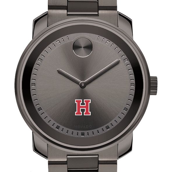 Harvard University Men's Movado BOLD Gunmetal Grey