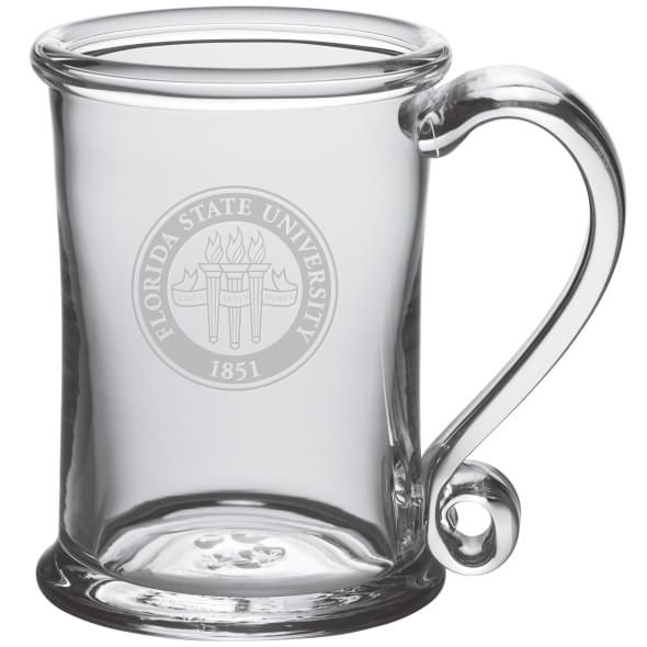 FSU Glass Tankard by Simon Pearce - Image 1