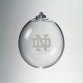Notre Dame Glass Bauble Ornament by Simon Pearce - Image 1