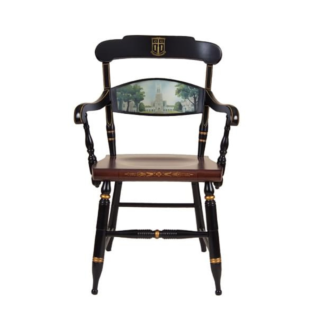 Handpainted Duke University Campus Chair by Hitchcock