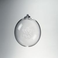 William & Mary Glass Ornament by Simon Pearce