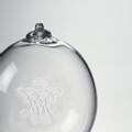 William & Mary Glass Ornament by Simon Pearce - Image 2